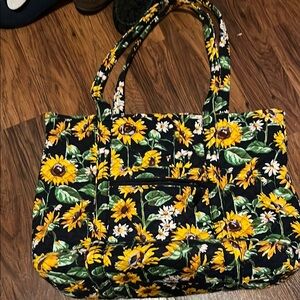 Vera Bradley sunflower tote